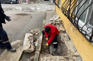 Gemlik Belediyesi Acil Müdahale Ekibi Sahada